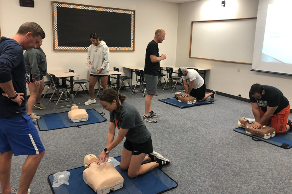 Lps Course LPS Coaches CPR Training – Lexington Public Schools