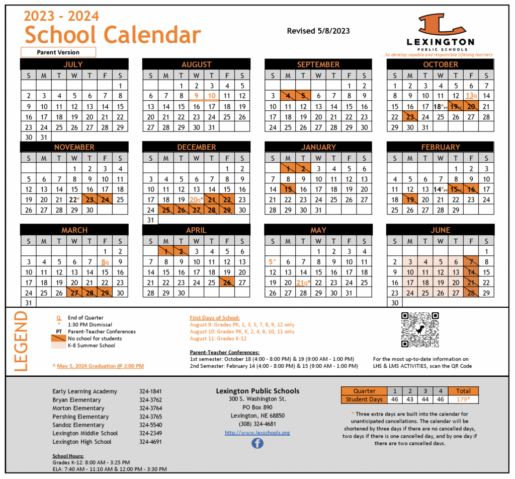 2024 2025 Lexington Mo School Calendar School Year Uncg Fall 2024